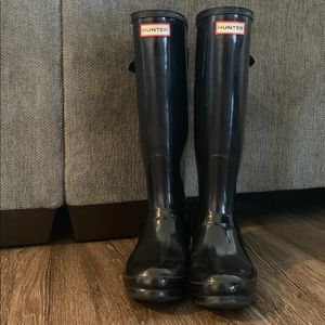 Hunter rain boots